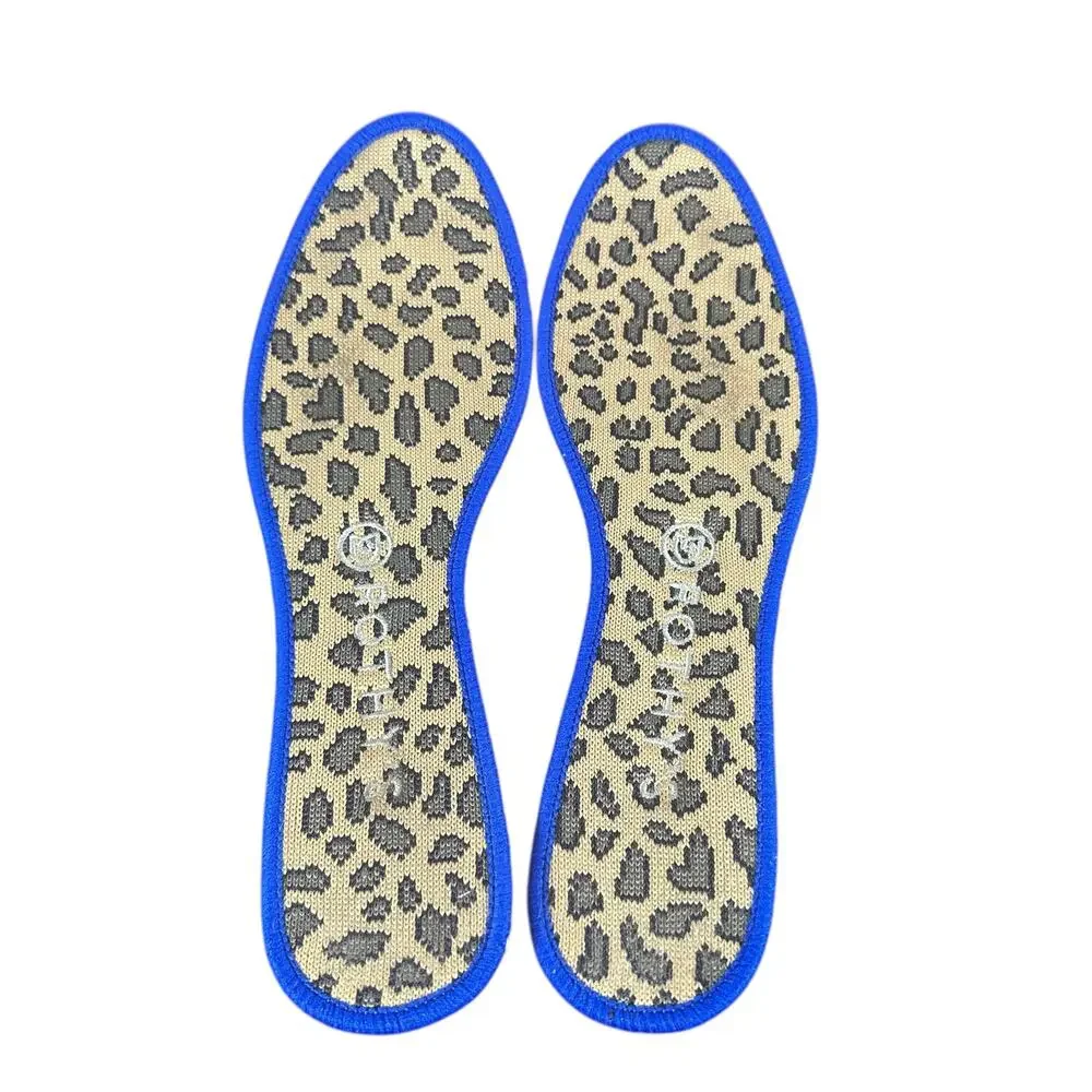 Rothy’s Size 9.5 Leopard Print Almond Toe Flats Washable Eco-Friendly